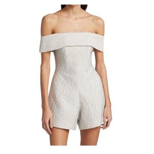 Jonathan SIMKHAI Valerie off the shoulder romper